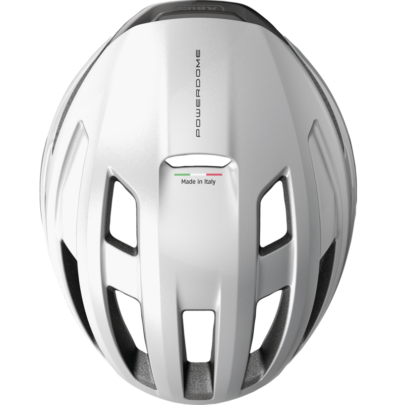 ABUS POWERDOME Casco da strada argento