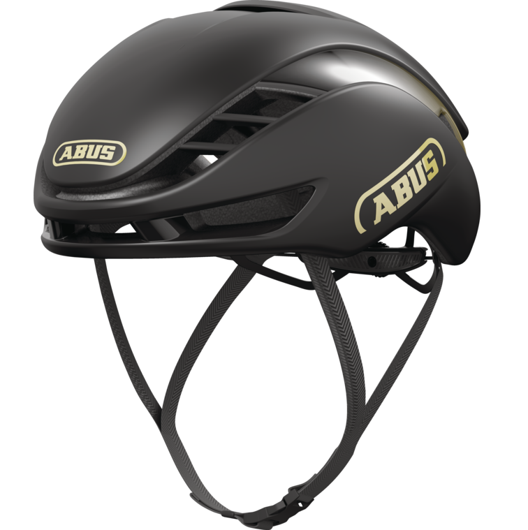 ABUS GAMECHANGER 2.0 Casco da strada nero/oro