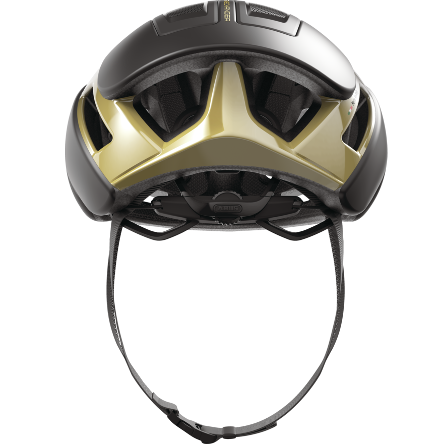 ABUS GAMECHANGER 2.0 Casco da strada nero/oro