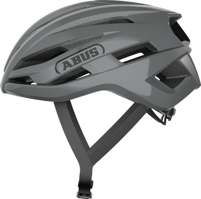 ABUS STORMCHASER RACE Casco da strada grigio