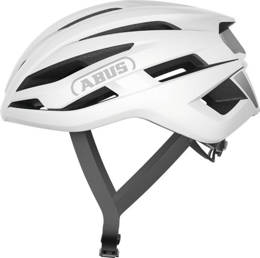 ABUS STORMCHASER ACE Casco da strada Polar Bianco