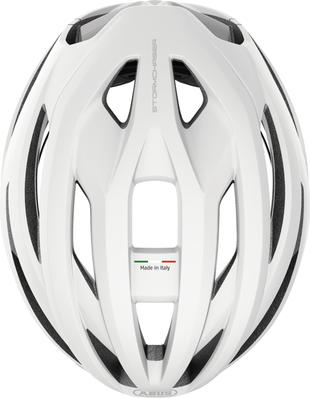 ABUS STORMCHASER ACE Casco da strada Polar Bianco