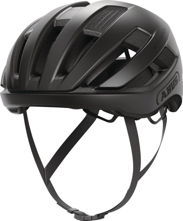 ABUS WINGBACK Casco da strada Nero Opaco
