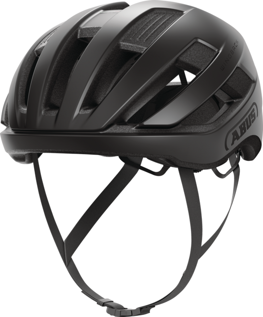 ABUS WINGBACK Casco da strada Nero Opaco