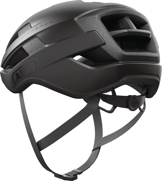 ABUS WINGBACK Casco da strada Nero Opaco