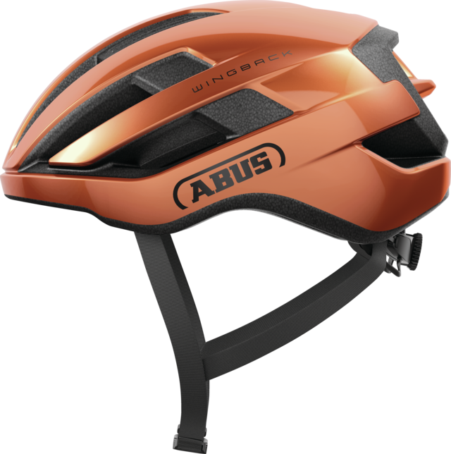 ABUS WINGBACK Casco da strada Arancione