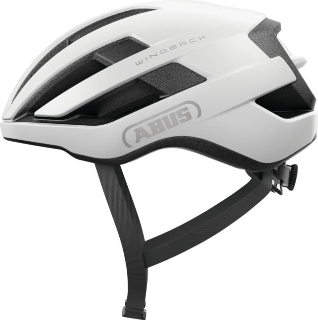 ABUS WINGBACK POLAR Casco da strada bianco