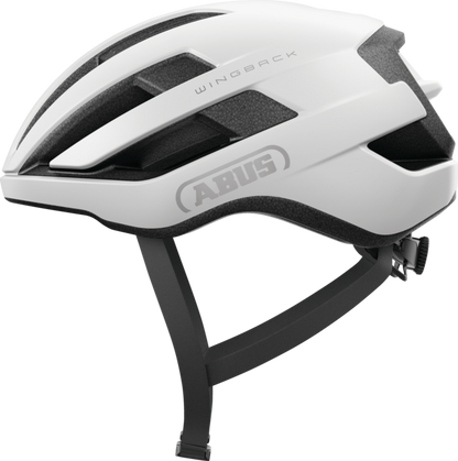 Casco Strada ABUS WINGBACK POLAR Bianco