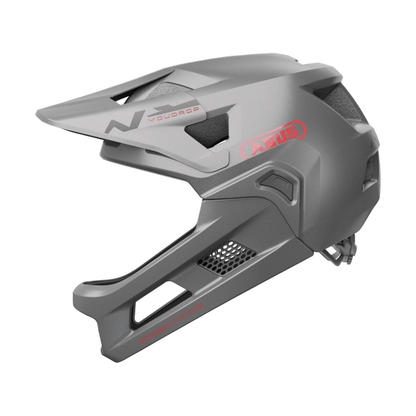 Casco MTB ABUS YOUDROP FF Junior Ti Silver