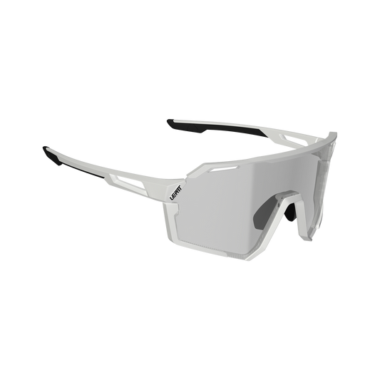 Occhiali LEATT RIDEVIZ PRO SMALL Bianco Lente Iriz Argento