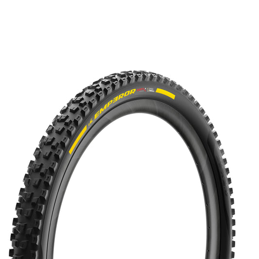 Pneumatico PIRELLI SCORPION EMPEROR 27.5x2.40 Soft ProWall Tubeless Ready con cerchietto pieghevole Nero/Giallo Team Edition