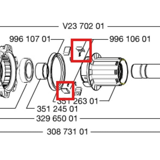 KIT DI NOTTOLINI MAVIC PER ITS-4 (O TS-2)