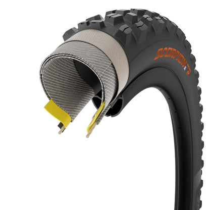 Copertone PIRELLI SCORPION ENDURO M COLOUR EDITION 29x2.40 HardWall Tubeless Ready pieghevole nero/arancione