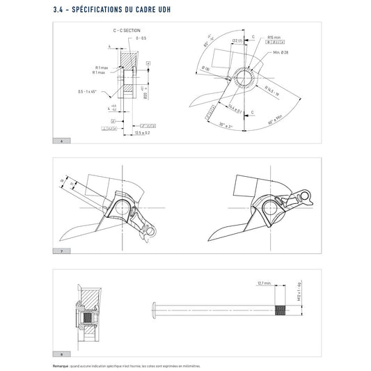 STAFFA UDH CAMPAGNOLO PER MONTAGGIO DIRETTO 13