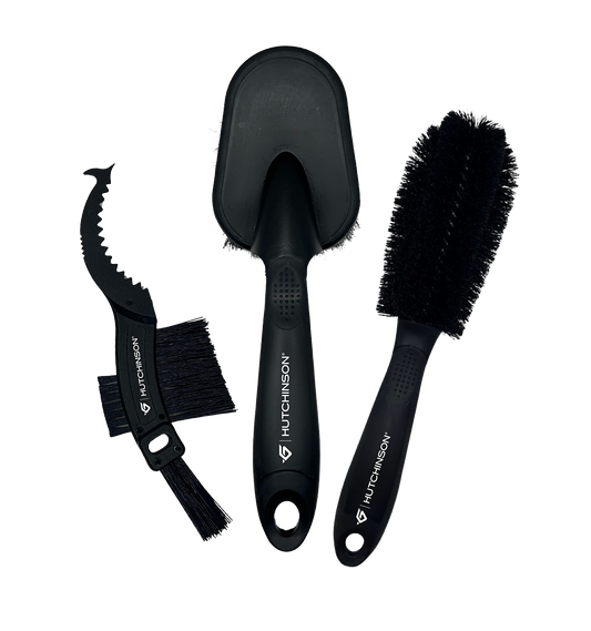 Set di 3 spazzole HUTCHINSON BRUSH BIKE SET
