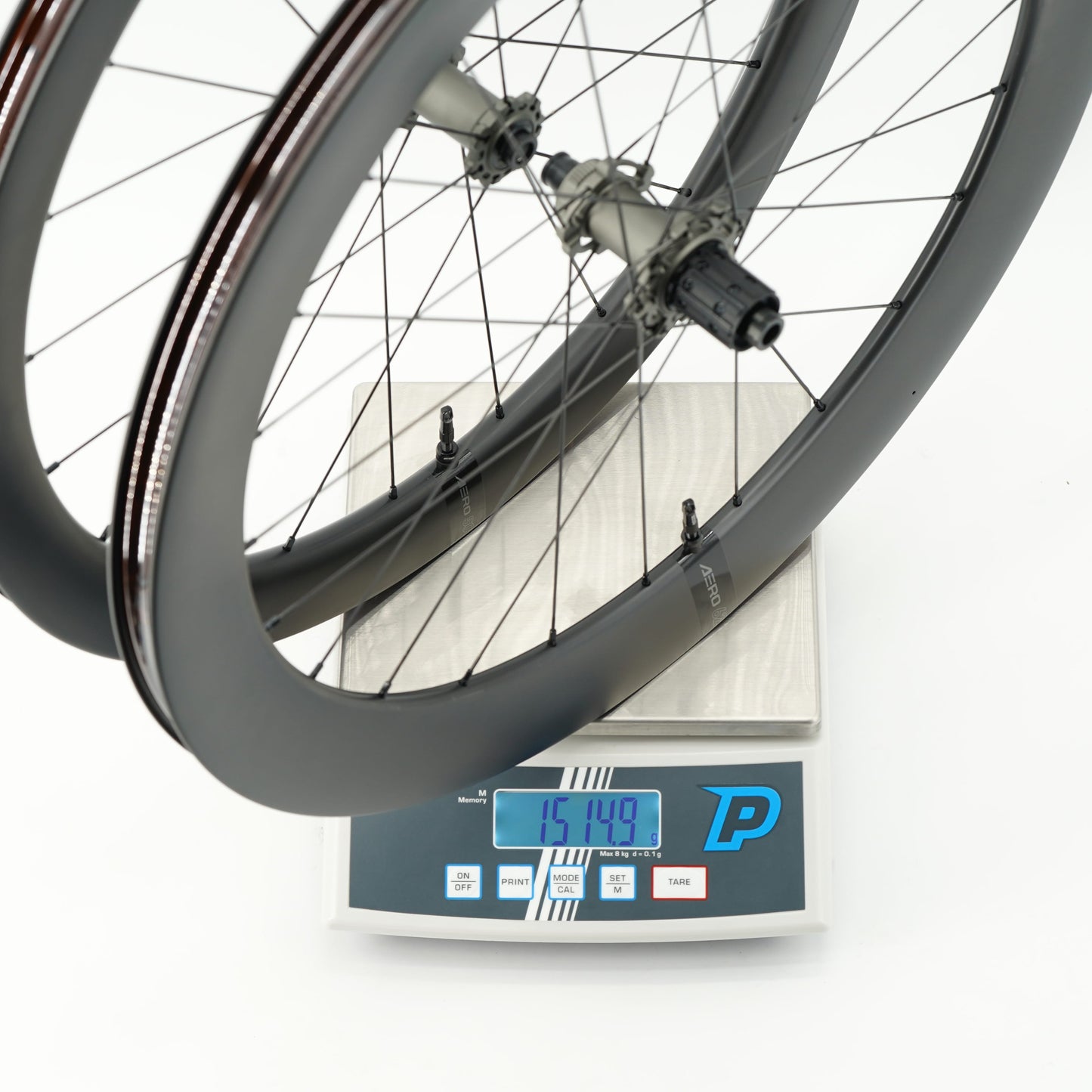 Coppia di ruote SCOM AERO 50-62 Tubeless Ready (bloccaggio centrale)