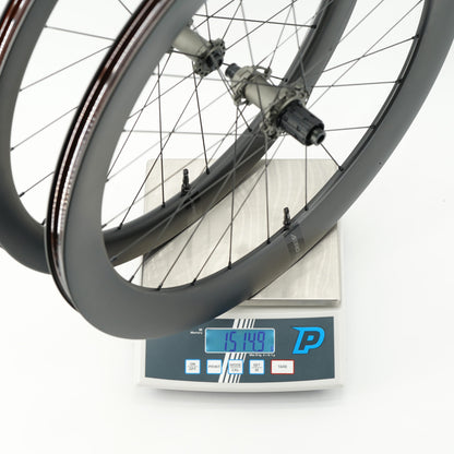 Coppia di Ruote SCOM AERO 50/62 Tubeless Ready (Center Lock)