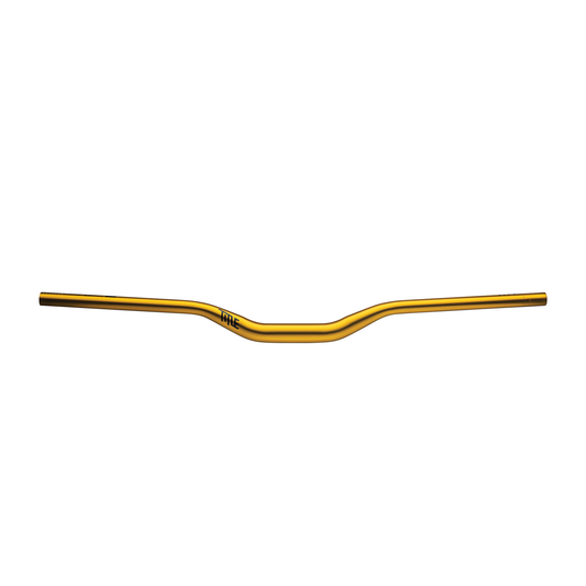 Manubrio Title AH1 oro, rise 38 mm, attacco 31,8 mm, larghezza 800 mm