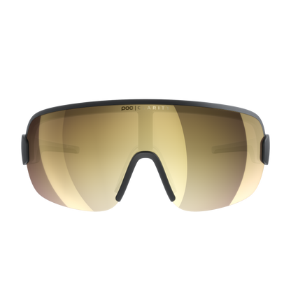 Occhiali POC AIM Nero Lente Clarity Road Partly Sunny Gold