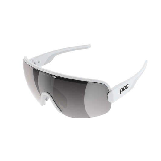 Occhiali POC AIM White Clarity Road Lens Sunny Silver