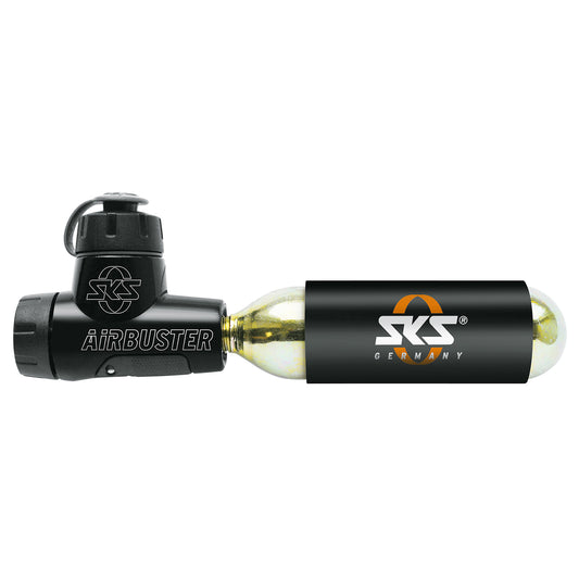 SKS GERMANY AIRBUSTER CO2 striker + cartuccia CO2 filettata da 16 g (x1)