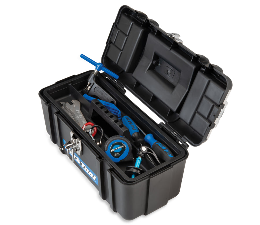 Park Tool AK-5: contenuto della valigetta con vassoio inserito