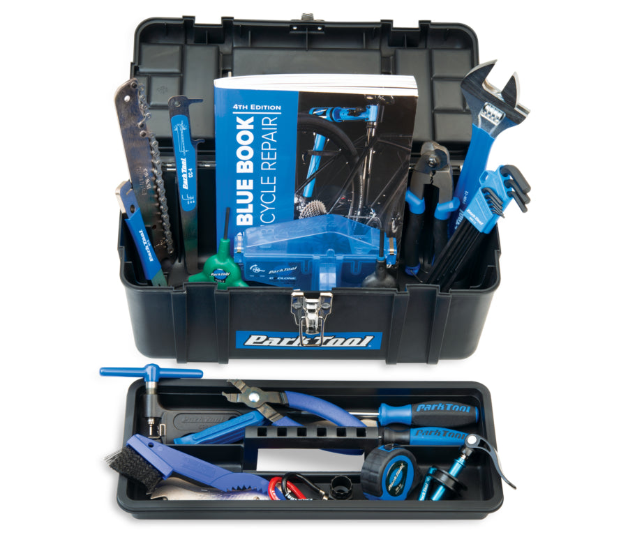 Park Tool AK-5: contenuto della valigetta con vassoio rimosso