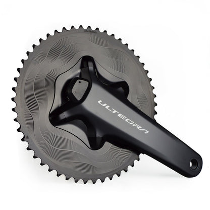 Coppia di Corone 12V ALUGEAR AERO 110 BCD per Shimano Nero