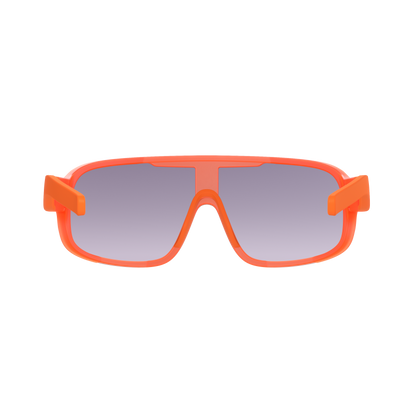 Occhiali POC ASPIRE WF Arancione Fluo Traslucido Lente Clarity Road Partly Sunny Gold