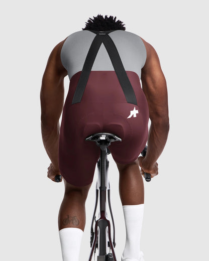 Salopette Corta ASSOS MILLE GT S11 Burgundy Red