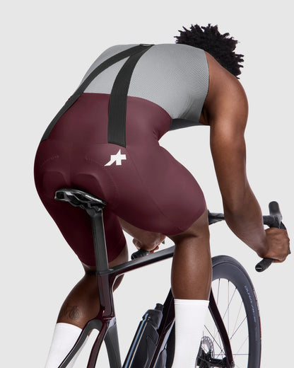 Salopette Corta ASSOS MILLE GT S11 Burgundy Red