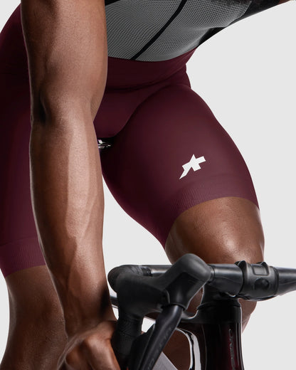 Salopette Corta ASSOS MILLE GT S11 Burgundy Red