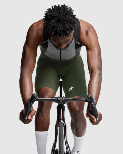 Salopette Corta ASSOS MILLE GT S11 Moss Green