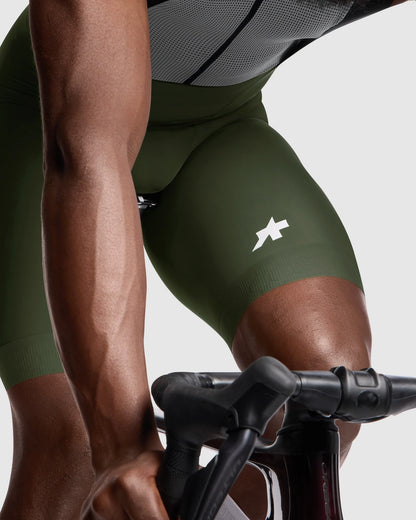 Salopette Corta ASSOS MILLE GT S11 Moss Green