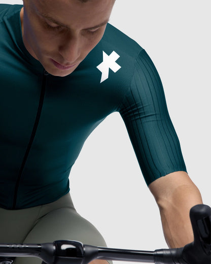 Maglia ASSOS EQUIPE RS S11 Maniche Corte Petrol