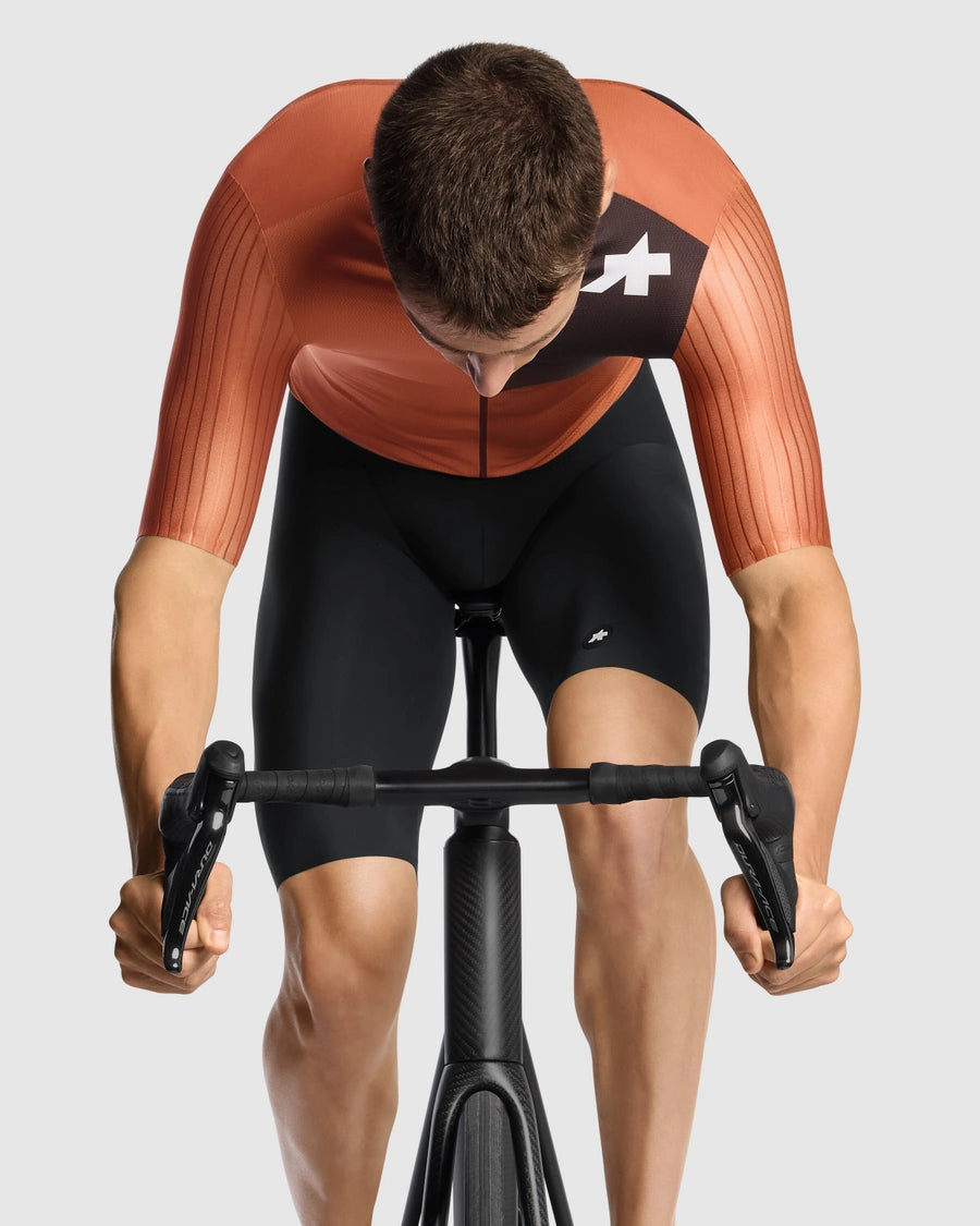 ASSOS EQUIPE RS S11 Maglia marrone a maniche corte