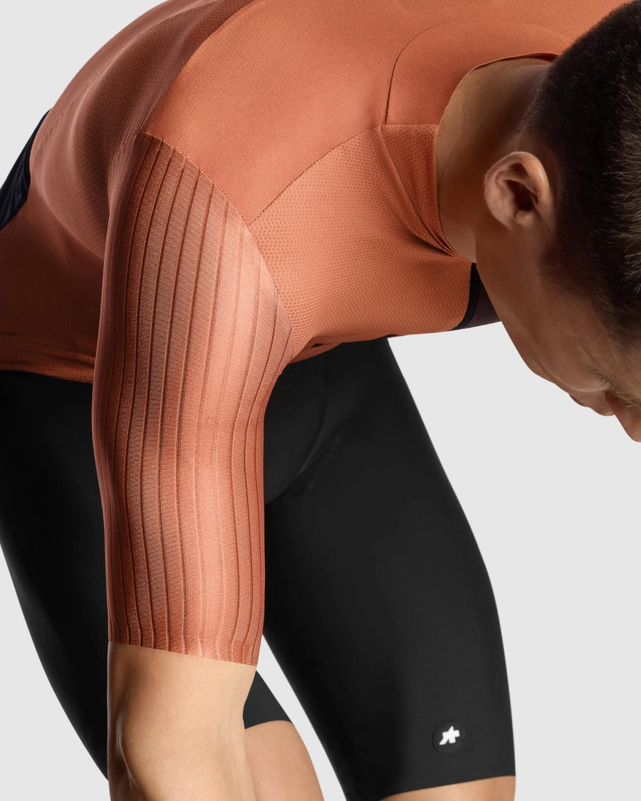 ASSOS EQUIPE RS S11 Maglia marrone a maniche corte