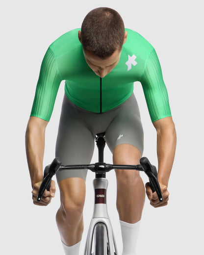 Maillot ASSOS EQUIPE RS S11 Maniche Corte Verde