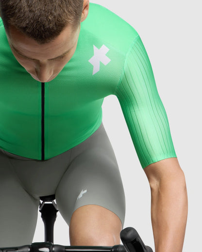 Maillot ASSOS EQUIPE RS S11 Maniche Corte Verde