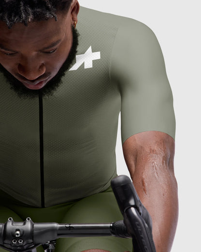Maglia ASSOS MILLE GT S11 EVO Maniche Corte Edge Green