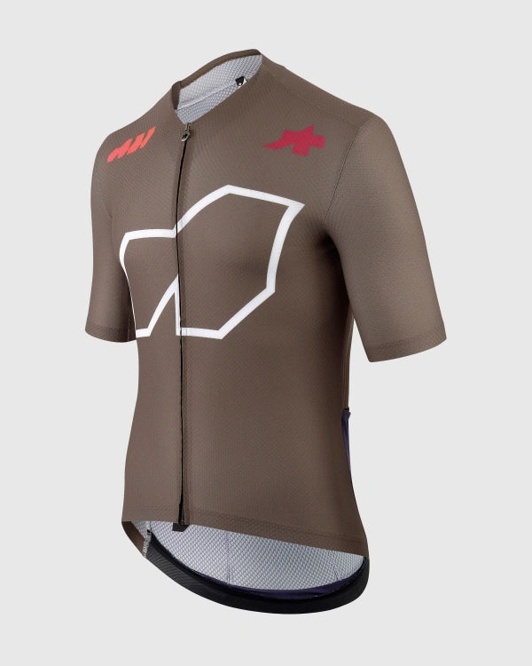 ASSOS EQUIPE R S11 Maglia We are the A manica corta marrone