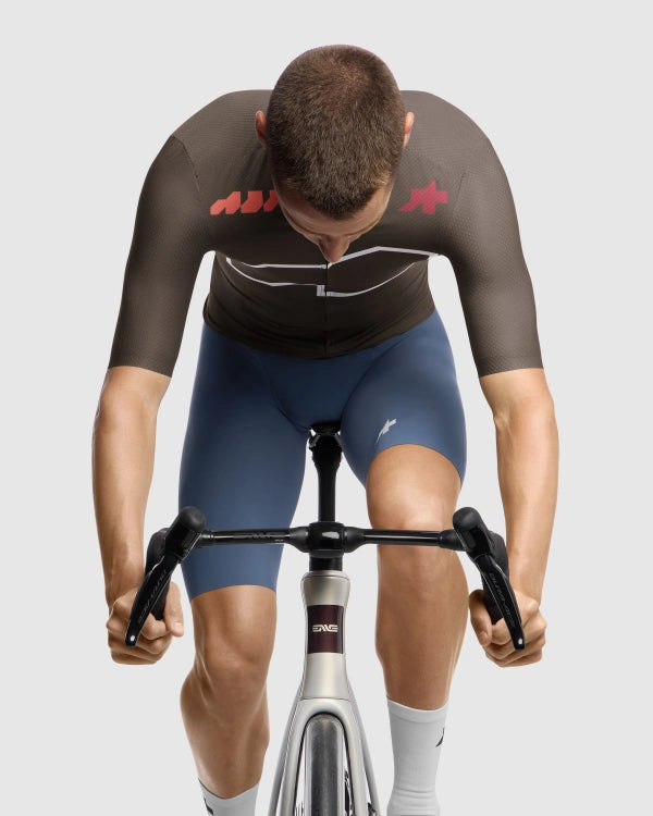 ASSOS EQUIPE R S11 Maglia We are the A manica corta marrone