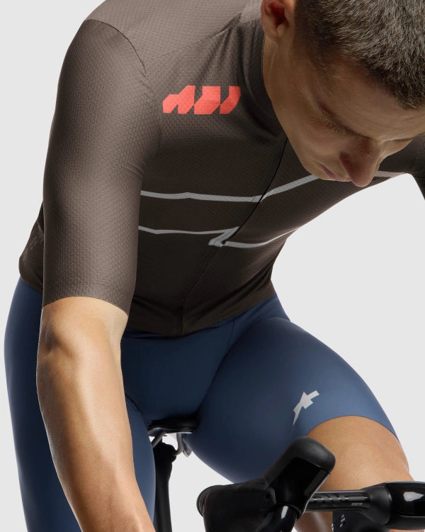 ASSOS EQUIPE R S11 Maglia We are the A manica corta marrone