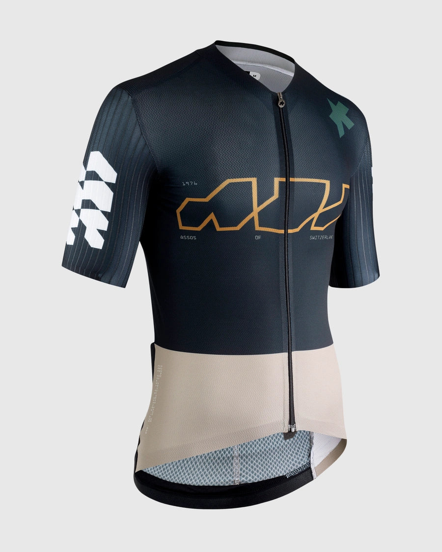 ASSOS EQUIPE RS S11 Maglia a maniche corte Something to say Blu