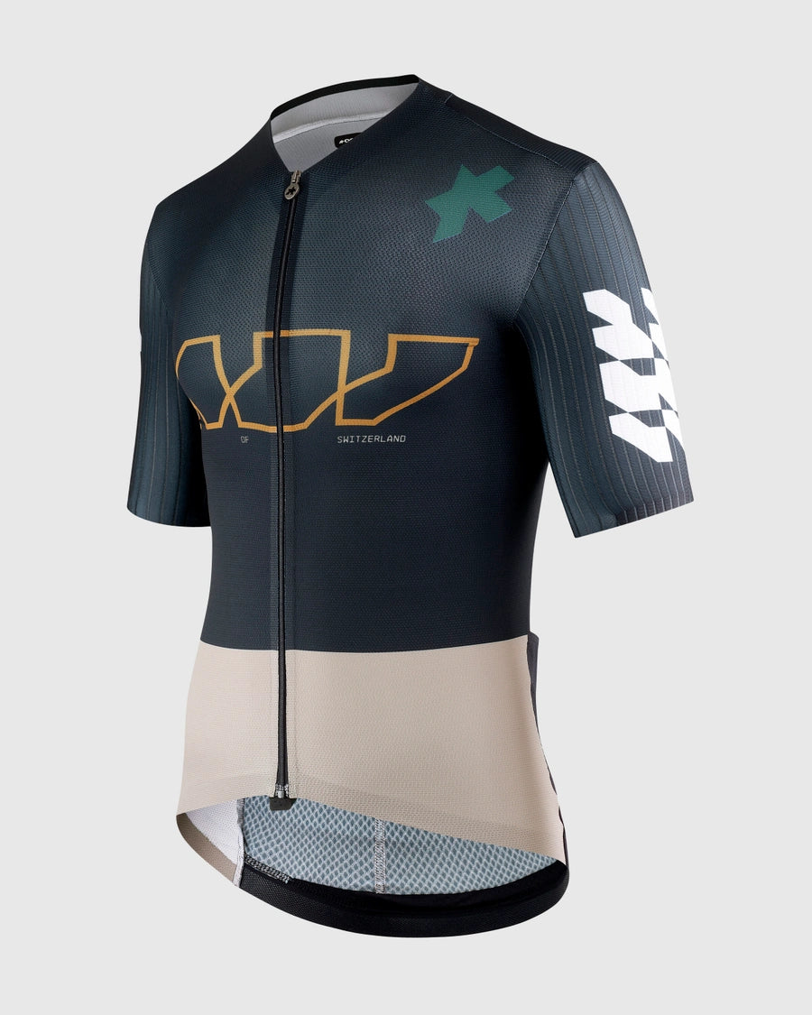 ASSOS EQUIPE RS S11 Maglia a maniche corte Something to say Blu