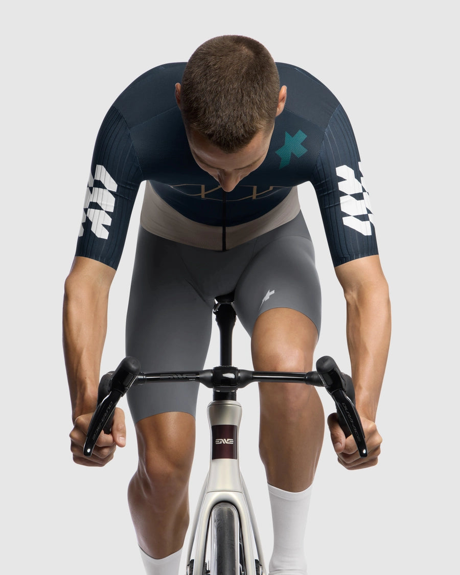 ASSOS EQUIPE RS S11 Maglia a maniche corte Something to say Blu