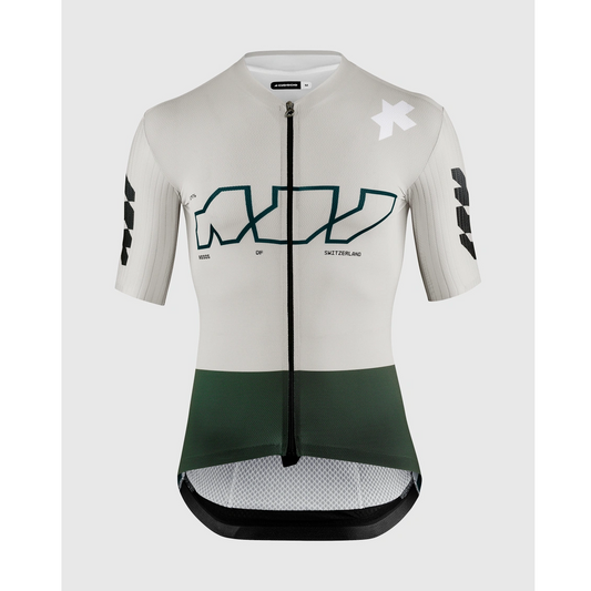ASSOS EQUIPE RS S11 Maglia a maniche corte bianca con qualcosa da dire
