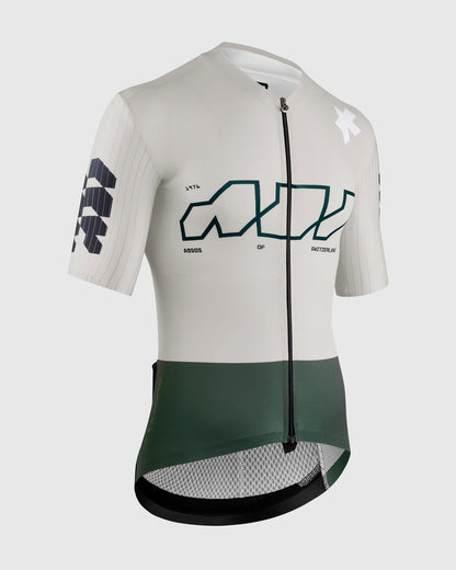 Maglia ASSOS EQUIPE RS S11 Something to Say Maniche Corte Bianco
