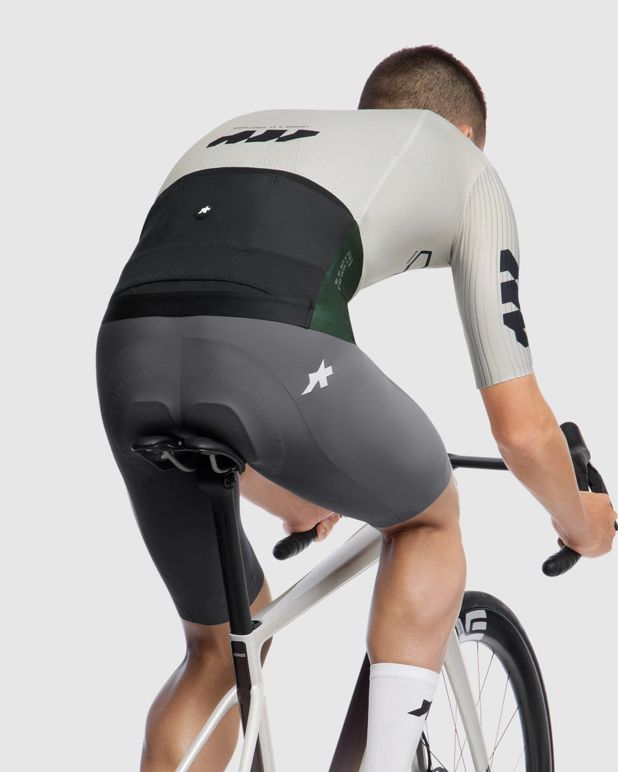 ASSOS EQUIPE RS S11 Maglia a maniche corte bianca con qualcosa da dire