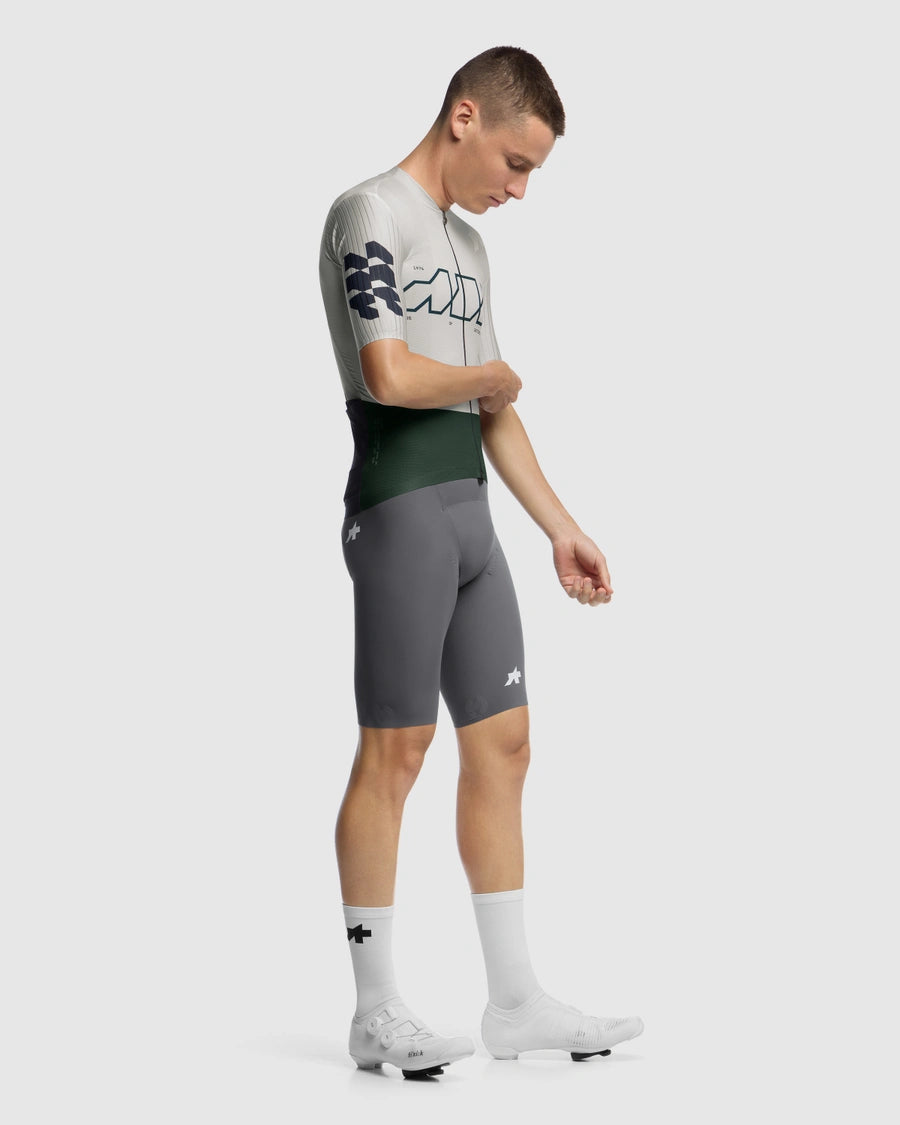 ASSOS EQUIPE RS S11 Maglia a maniche corte bianca con qualcosa da dire